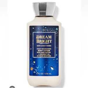 NWT Bath & Body Works Dream Bright Body Lotion - Cream and Blue